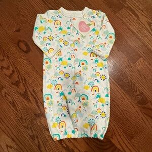 NEW Apple Park Sleep Gown Sunshine Print 3-6 Months
